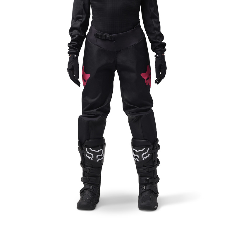 SPODNIE MOTOCYKLOWE DAMSKIE FOX BLACKOUT BLACK