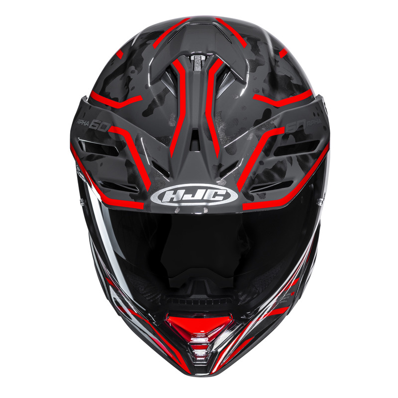 KASK MOTOCYKLOWY HJC RPHA60 KIVA BLACK RED S