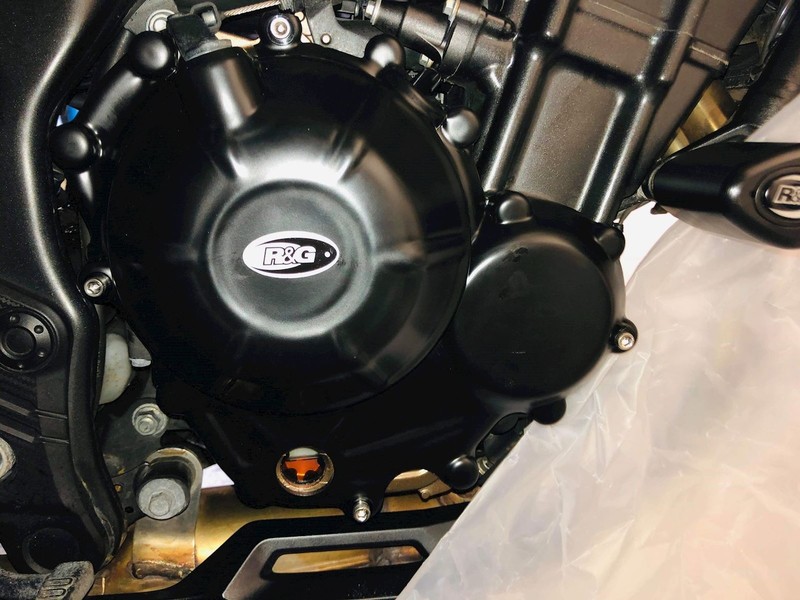 OSŁONA SILNIKA RG RACING HONDA CBR500R 19- PRAWA STRONA OSŁONA SPRZĘGŁA BLACK