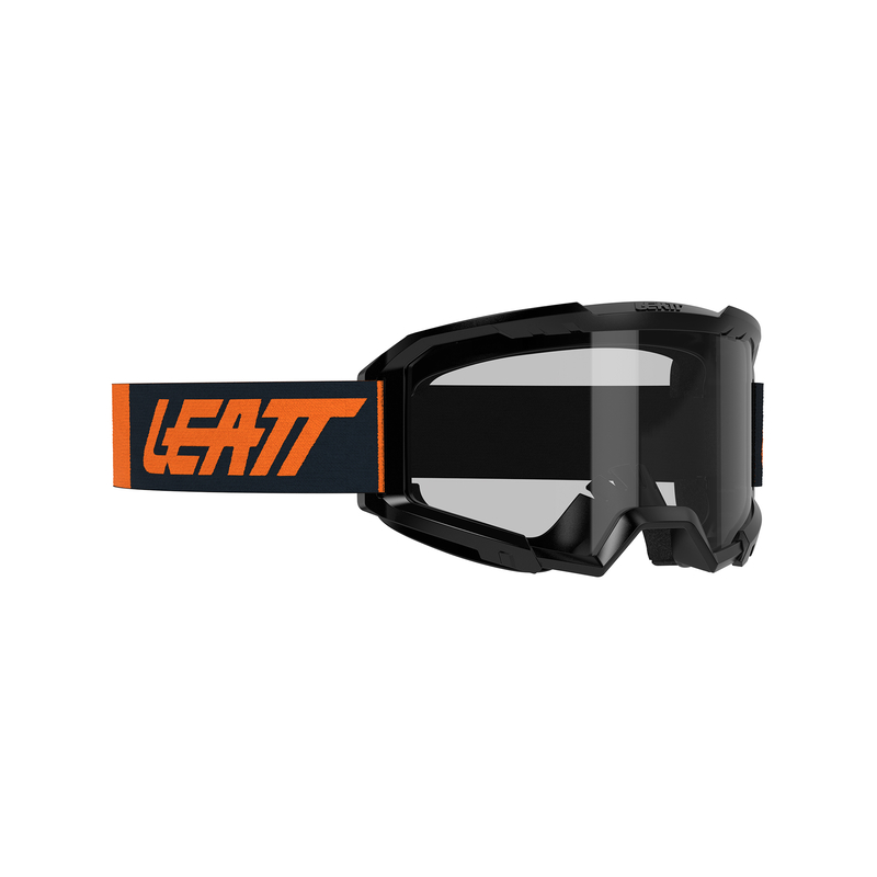GOGLE LEATT VIZION 2.5 90 VLT BLACK ORANGE CLEAR OS