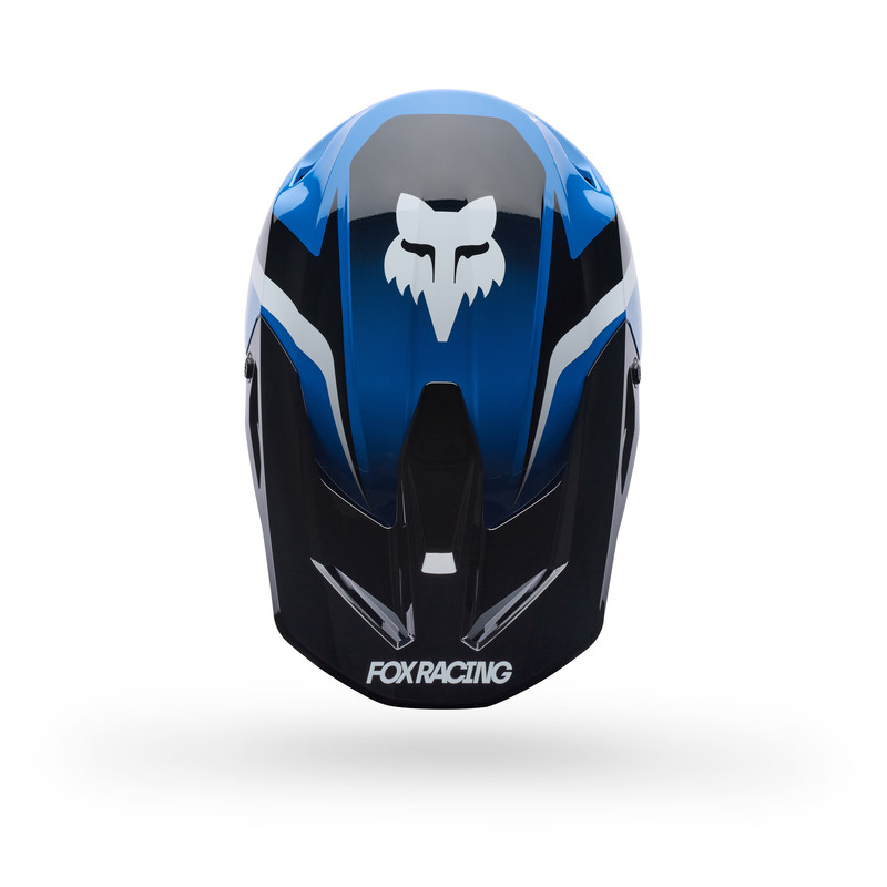 KASK MOTOCYKLOWY FOX V1 FRAME BLUE
