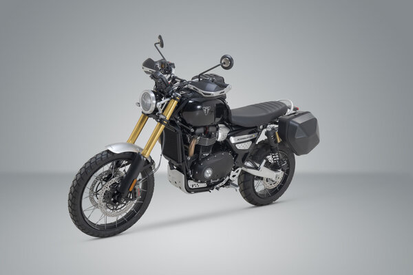 ZESTAW KUFRA BOCZNEGO URBAN ABS I STELAŻA SW-MOTECH 1X 16,5 L. TRIUMPH SCRAMBLER 1200 XC/XE/X.