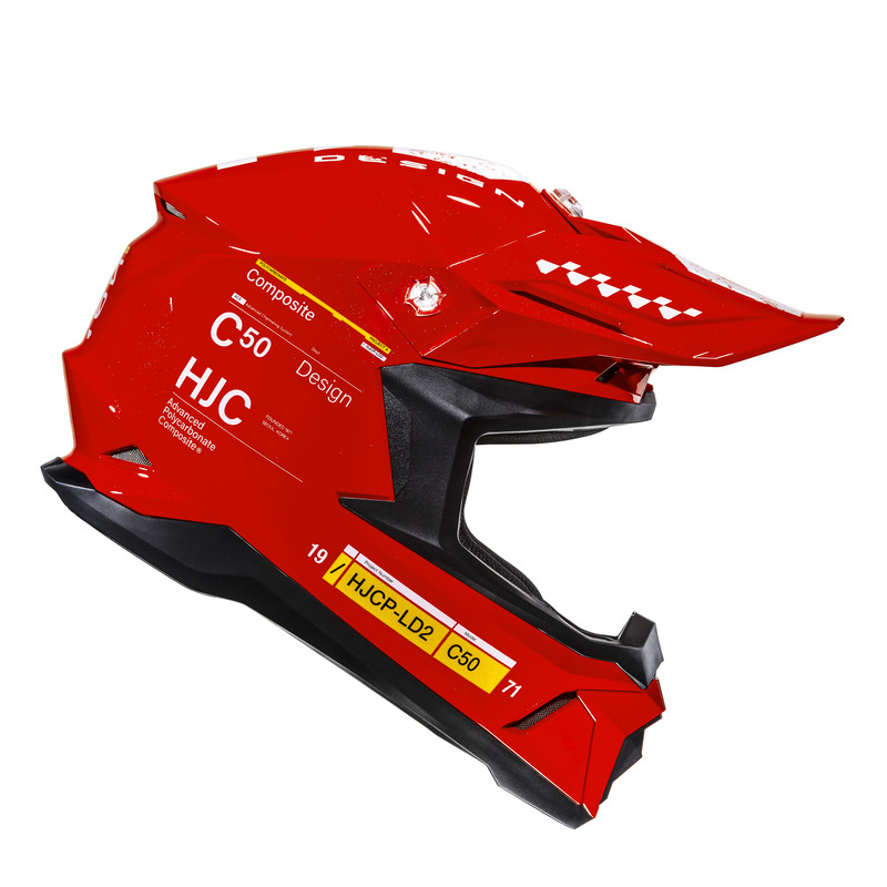 KASK MOTOCYKLOWY HJC C50 TAGG RED L