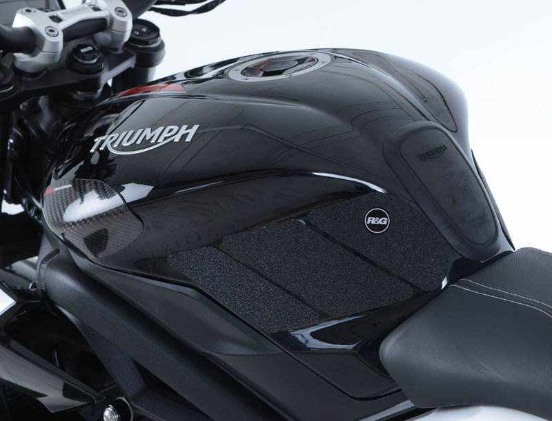 NAKLEJKA NA BAK TANKPAD ANTYPOŚLIZGOWY 6 CZĘŚCI RG RACING TRIUMPH 675 DAYTONA/STREET TRIPLE (13-) BL