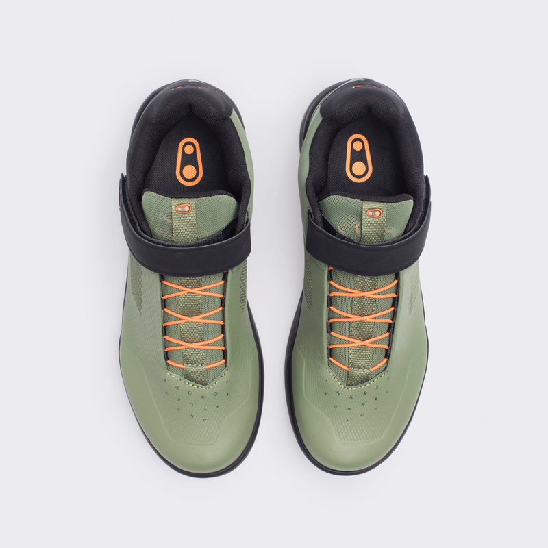 BUTY CRANKBROTHERS STAMP SPEEDLACE GREEN ORANGE - BLACK OUTSOLE 12 (46 EU)