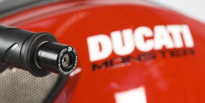 KOŃCÓWKI KIEROWNICY RG RACING DUCATI MONSTER 1100 09-/MONSTER 796/STREETFIGHTER 848/1098 BLACK