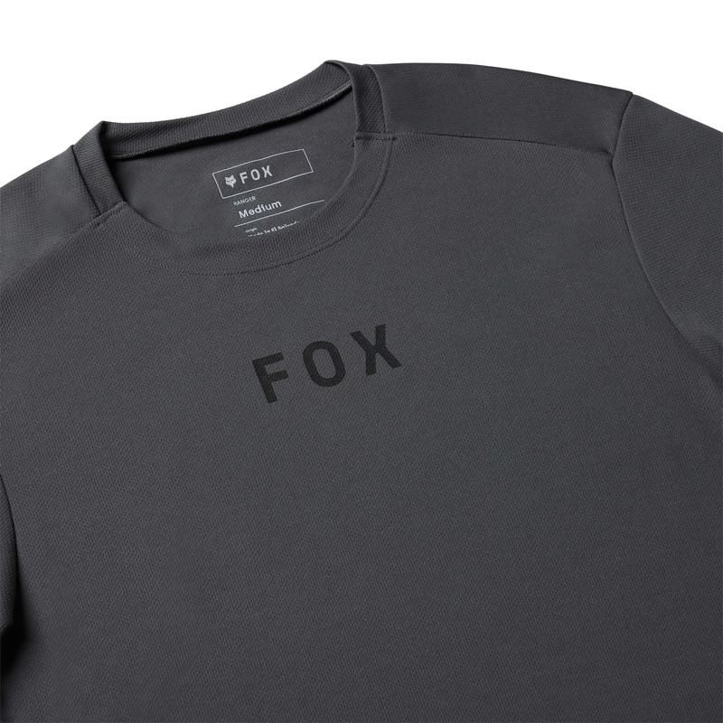 KOSZULKA ROWEROWA FOX RANGER WORDMARK DARK SHADOW S