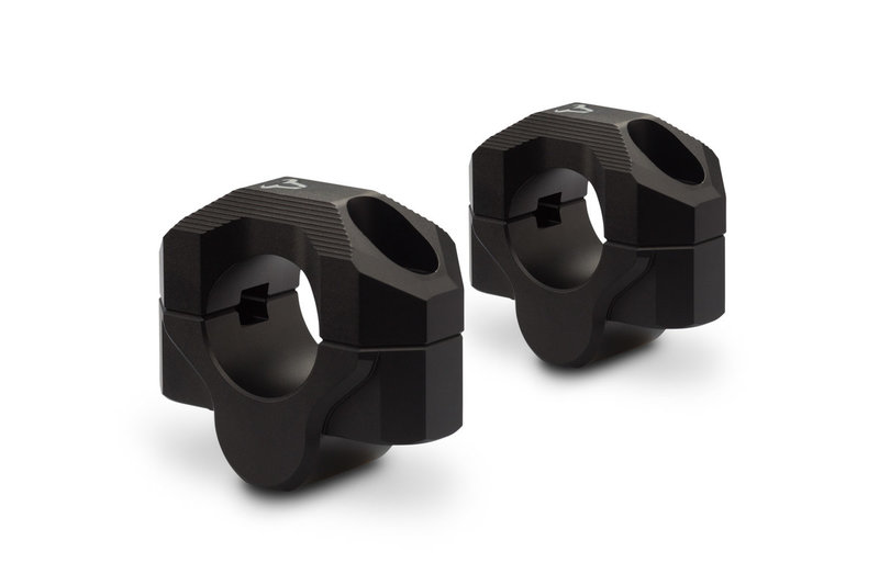 ZESTAW PODWYŻSZAJĄCY KIEROWNICĘ SW-MOTECH 28MM PODWYŻSZENIE 20MM BLACK
