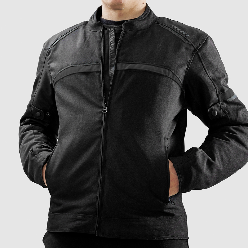 KURTKA MOTOCYKLOWA TEKSTYLNA OZONE NEO BLACK L