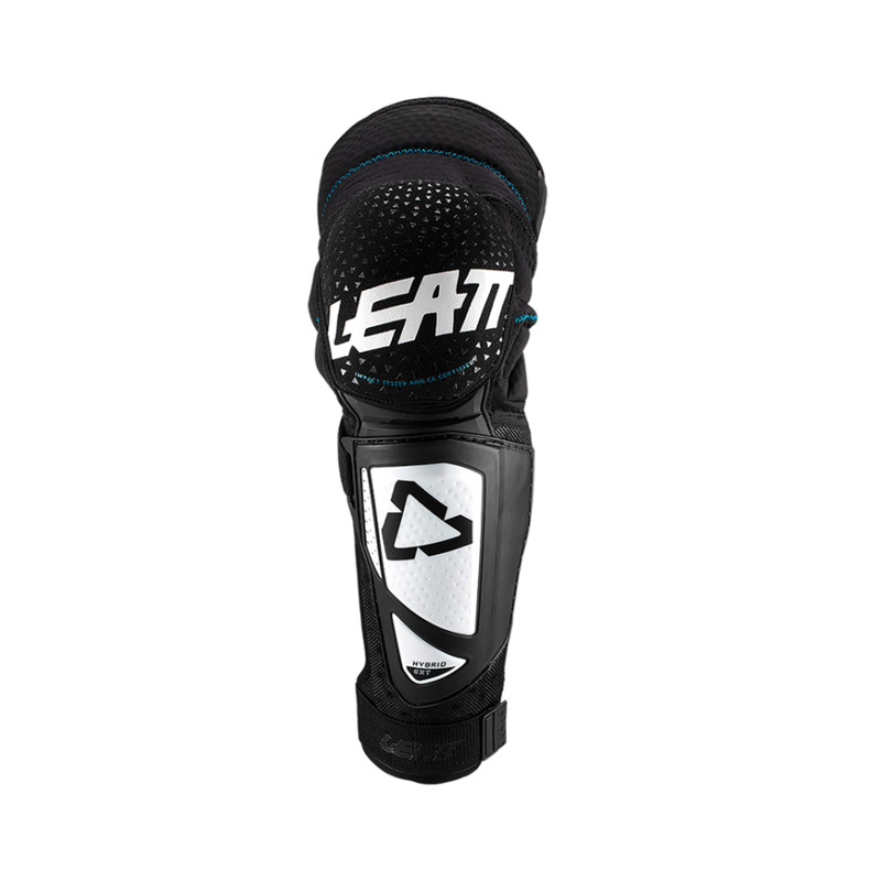 OCHRANIACZ KOLAN LEATT KNEE&SHIN 3DF HYBRID EXT WHITE BLACK