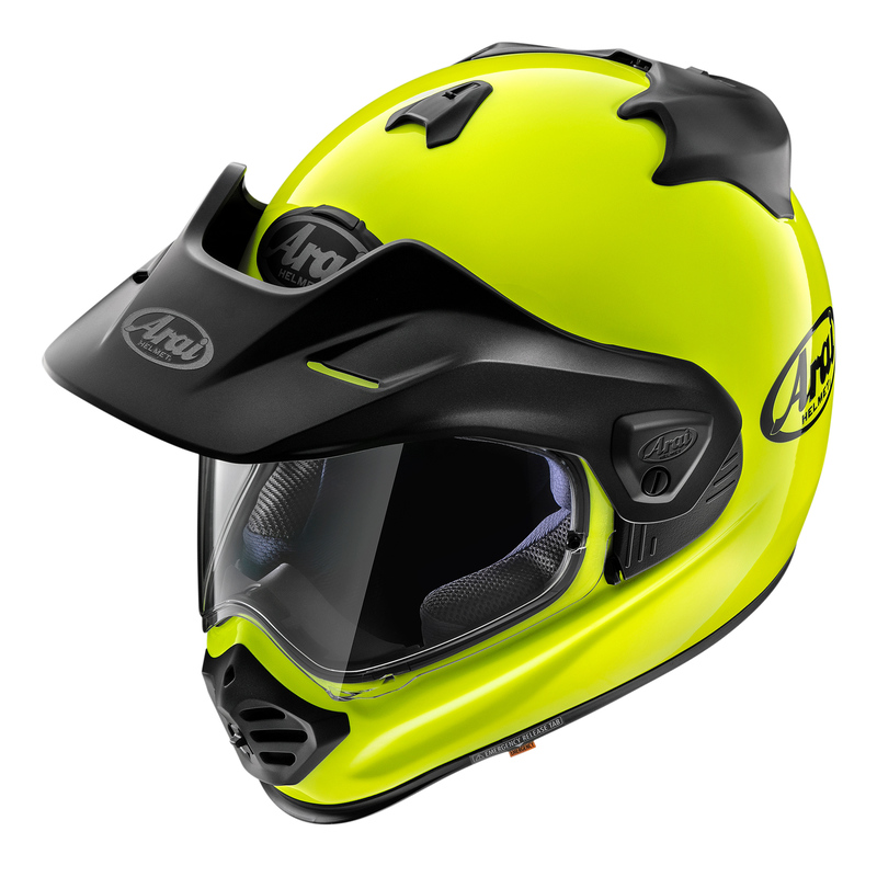 KASK MOTOCYKLOWY ARAI TOUR-X5 FLUOR YELLOW XS