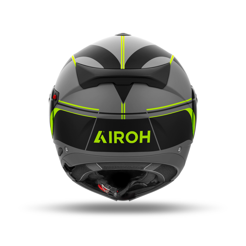 KASK MOTOCYKLOWY AIROH SPECKTRE LEAF YELLOW MATT