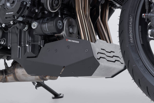 OSŁONA SILNIKA PŁYTA POD SILNIK SW-MOTECH BLACK/HONDA CB1000 HORNET (24-) BLACK SILVER