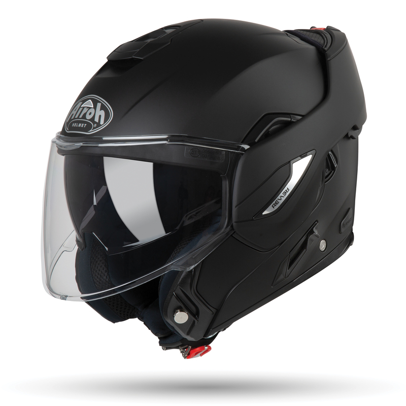 KASK MOTOCYKLOWY AIROH REV 19 COLOR MATT BLACK