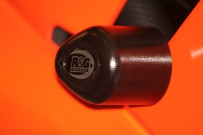 CRASHPADY AERO RG RACING KAWASAKI ZX6 R 07- 10 BLACK