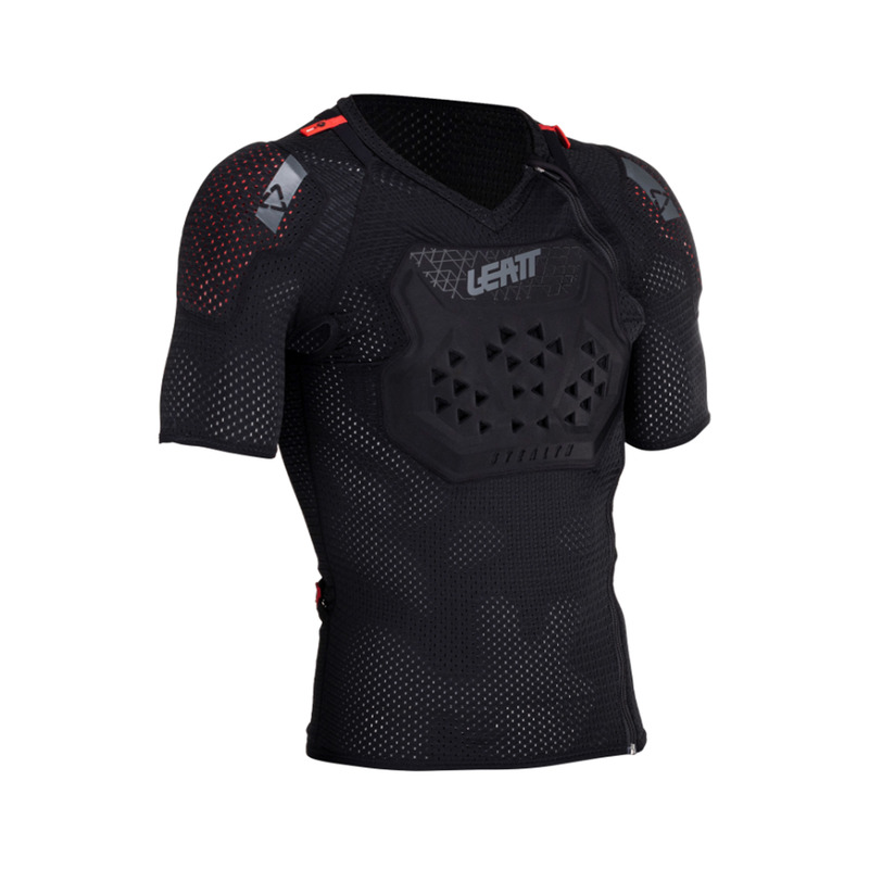 T-SHIRT Z OCHRANIACZAMI LEATT TEE REAFLEX STEALTH (160-166CM)