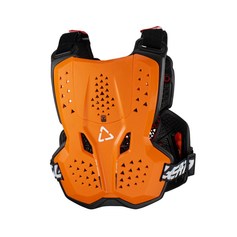 BUZER JUNIOR LEATT PROTECTOR 3.5 ORANGE BLACK (147-159CM) L/XL
