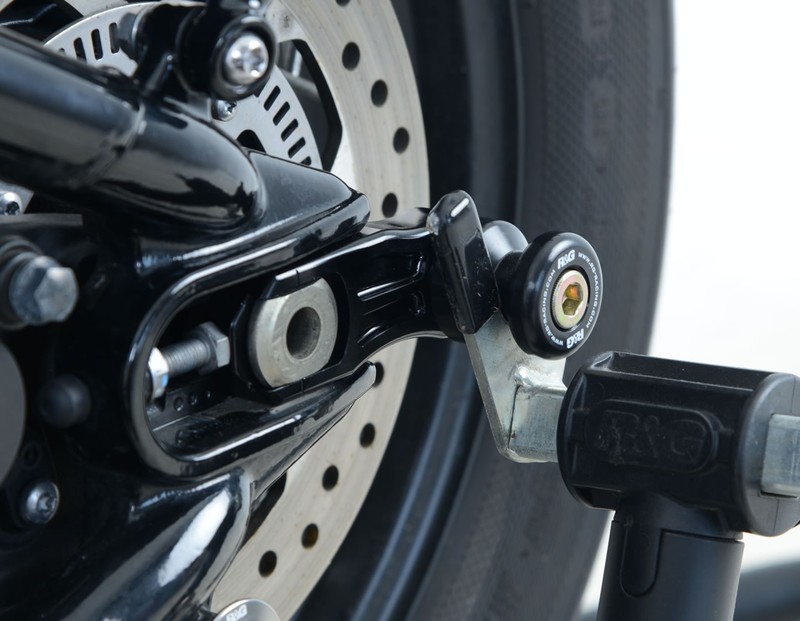 ROLKI WAHACZA RG RACING TRIUMPH BONNEVILLE BOBBER 17- , STREET CUP 17- BLACK
