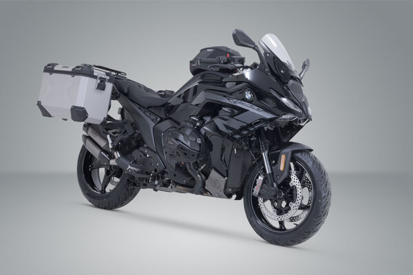 ZESTAW KUFRA CENTRALNEGO TRAX ADV SW-MOTECH 45/45 L. BMW R 1300 R / R 1300 RS (25-) SILVER