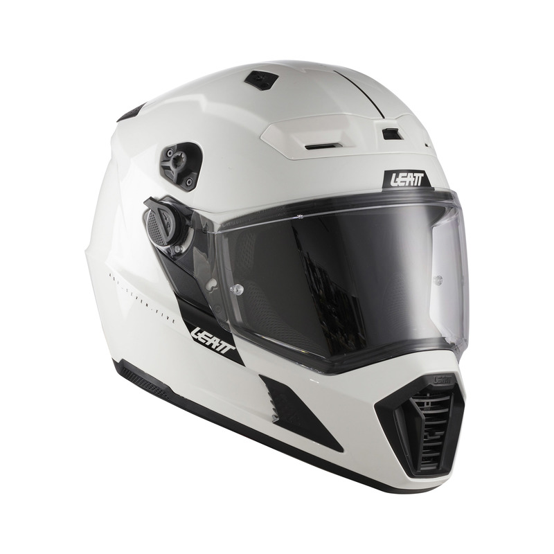 KASK MOTOCYKLOWY Z GOGLAMI LEATT ADV 7.5 WHITE