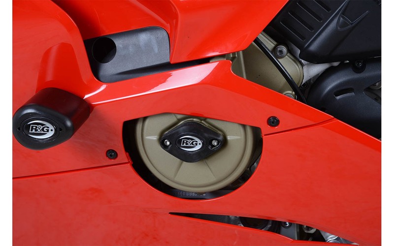 OSŁONA SILNIKA RG RACING DUCATI PANIGALE V4(S) 18-/V4R 19-/STREETFIGHTER V4 20- LEWA STRONA BLACK