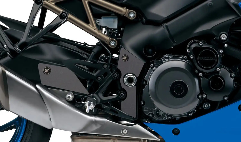 ZESTAW OSŁON PRZECIWBŁOTNYCH RG RACING EAZI-GRIP SCUFF GUARD KIT SUZUKI GSX-S1000 21-/ GT 22-/ GSX-1
