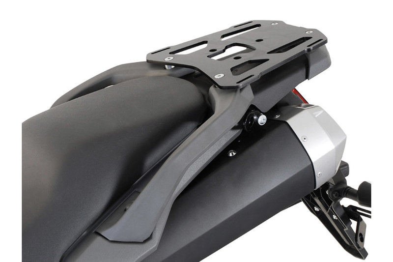 STELAŻ POD PŁYTĘ MONTAŻOWĄ KUFRA ALU-RACK SW-MOTECH YAMAHA XT 660 Z TENERE (07-16) BLACK