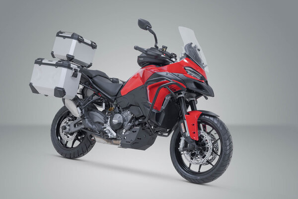 ZESTAW BAGAŻOWY ADVENTURE TRAX SW-MOTECH DUCATI MULTISTRADA V2 / V2 S (24-) SILVER