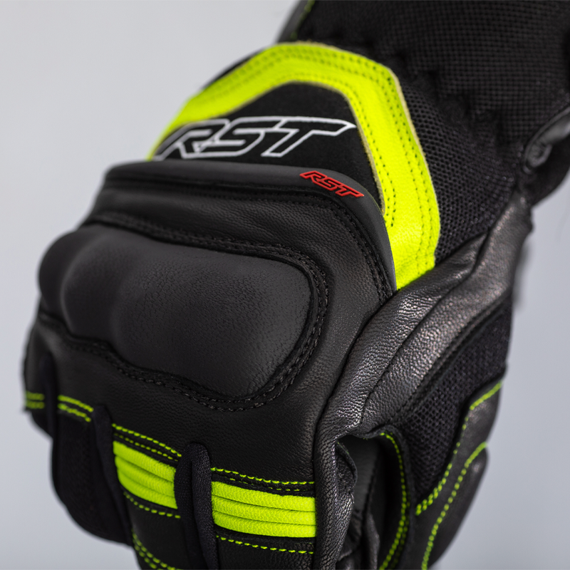 RĘKAWICE MOTOCYKLOWE RST URBAN AIR 3 MESH BLACK FLUO YELLOW XXL
