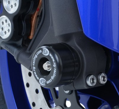 SLIDERY PRZEDNIEGO ZAWIESZENIA RG RACING YAMAHA YZF-R1 15-/MT-10 BLACK
