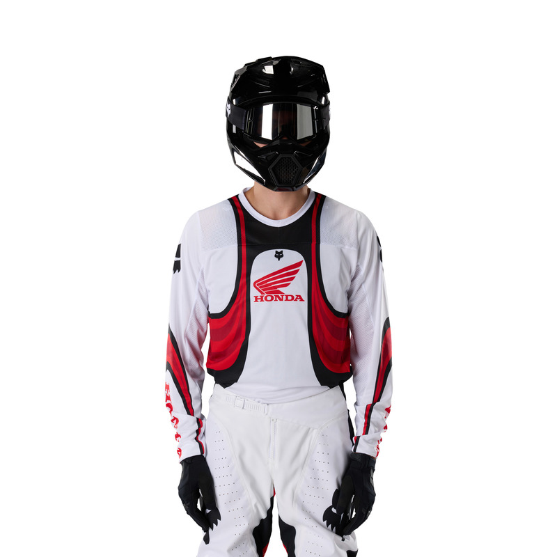 BLUZA MOTOCYKLOWA FOX 180 HONDA WHITE RED XL