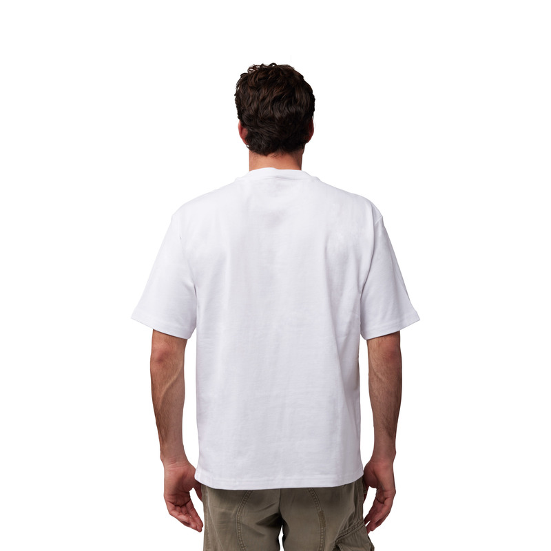 T-SHIRT FOX WORDMARK OVERSIZED OPTIC WHITE