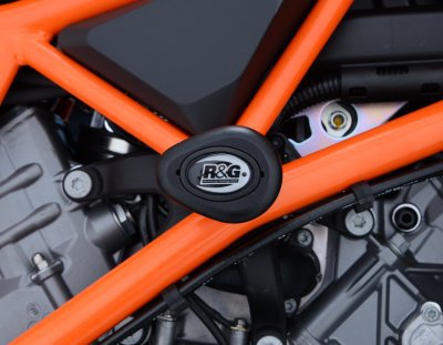 CRASHPADY AERO RG RACING KTM 1290 SUPER DUKE R 14- 19/1290 SUPER DUKE GT 16- BLACK