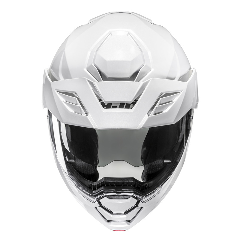 KASK MOTOCYKLOWY HJC I80 SOLID PEARL WHITE