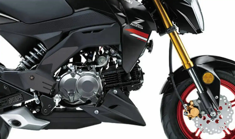 ZESTAW OSŁON PRZECIWBŁOTNYCH RG RACING EAZI-GRIP SCUFF GUARD KIT KAWASAKI Z125/PRO 16-