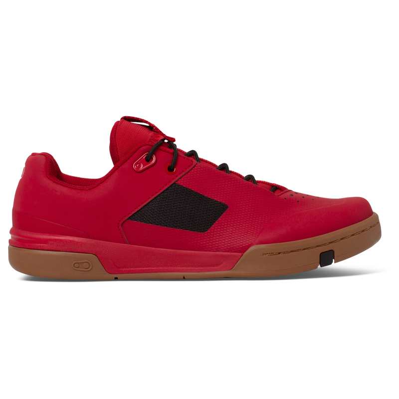 BUTY CRANKBROTHERS STAMP LACE RED BLACK - GUM OUTSOLE PUMPFORPEACE EDITION 11.5 (45 EU)
