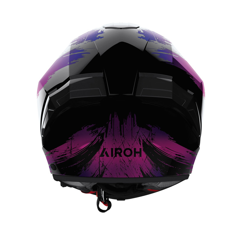 KASK MOTOCYKLOWY AIROH MATRYX REFLEX VIOLET GLOSS M