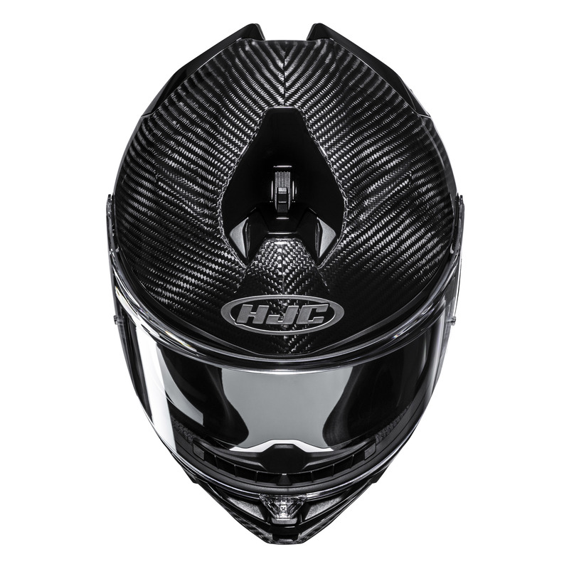 KASK MOTOCYKLOWY HJC F72 SOLID CARBON BLACK