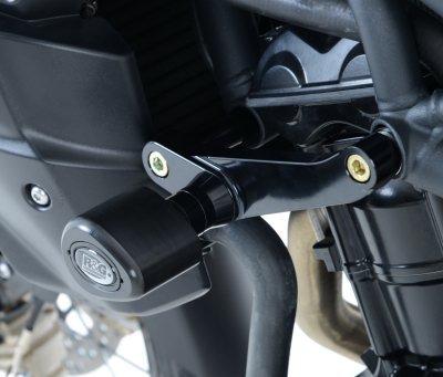 CRASHPADY AERO RG RACING TRIUMPH TIGER 800/TIGER 800XC BLACK