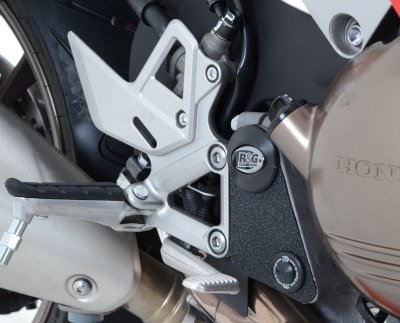 OSŁONA WAHACZA RG RACING HONDA VFR800 14-, CROSSRUNNER 15-, 3 CZĘŚCI BLACK