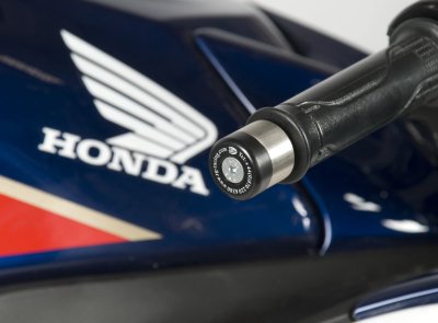 KOŃCÓWKI KIEROWNICY RG RACING HONDA VFR1200, CB1100 13-, CBR125R ALL YEARS, CBF125 09- BLACK