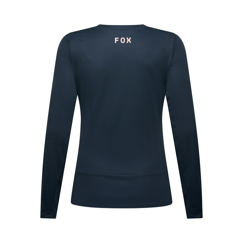 KOSZULKA ROWEROWA Z DŁUGIM RĘKAWEM DAMSKA FOX RANGER HEAD GALAXY BLUE XS