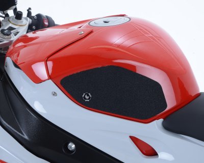 NAKLEJKA NA BAK TANKPAD ANTYPOŚLIZGOWY 2 CZĘŚCI RG RACING BMW S1000RR 15- BLACK