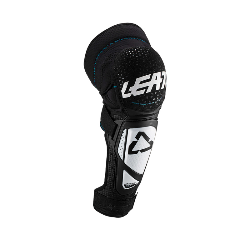 OCHRANIACZ KOLAN LEATT KNEE&SHIN 3DF HYBRID EXT WHITE BLACK