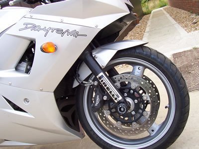 SLIDERY PRZEDNIEGO ZAWIESZENIA RG RACING DAYTONA 600/650 / TT 600, SPEED FOUR BLACK
