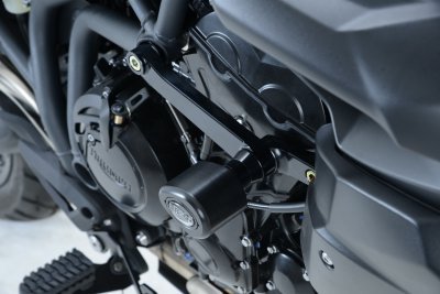 CRASHPADY AERO RG RACING TRIUMPH TIGER 800/TIGER 800XC BLACK