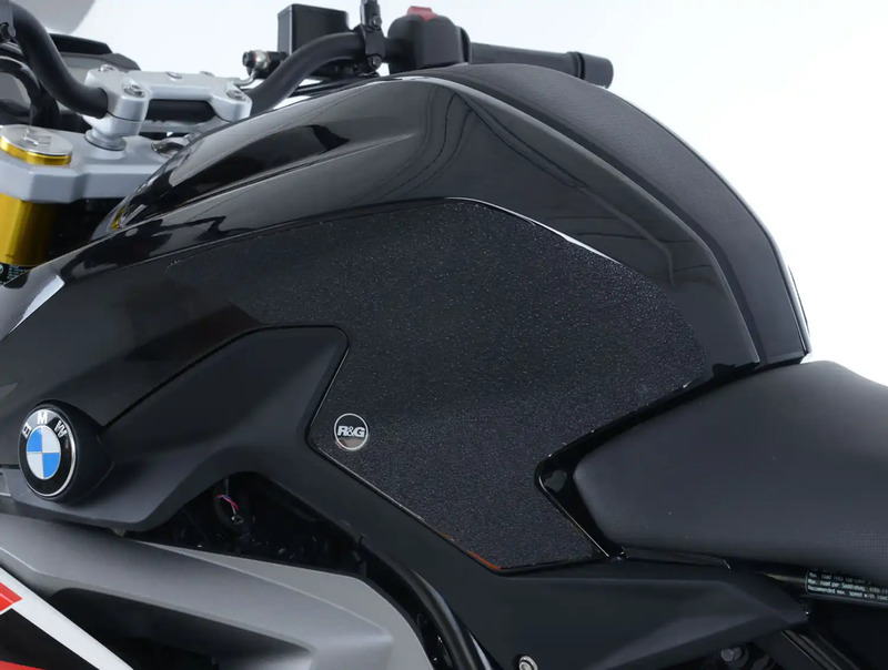 NAKLEJKA NA BAK TANKPAD ANTYPOŚLIZGOWY 2 CZĘŚCI RG RACING BMW G310R CLEAR