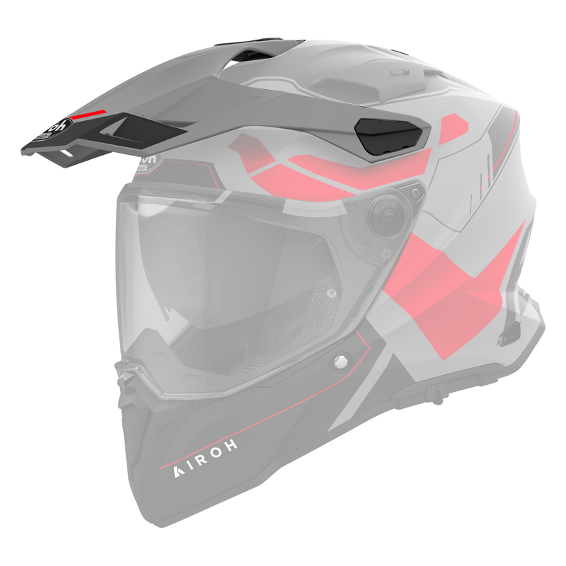 DASZEK DO KASKU AIROH COMMANDER 2 REVEAL RED FLUO MATT (NEW LOGO)