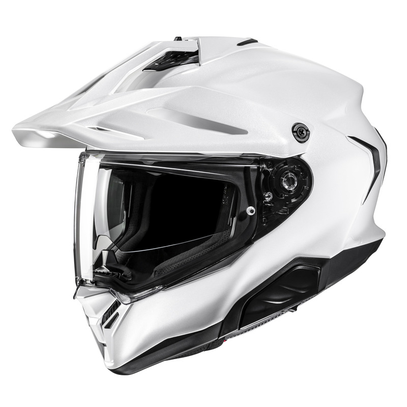 KASK MOTOCYKLOWY HJC RPHA60 SOLID PEARL WHITE