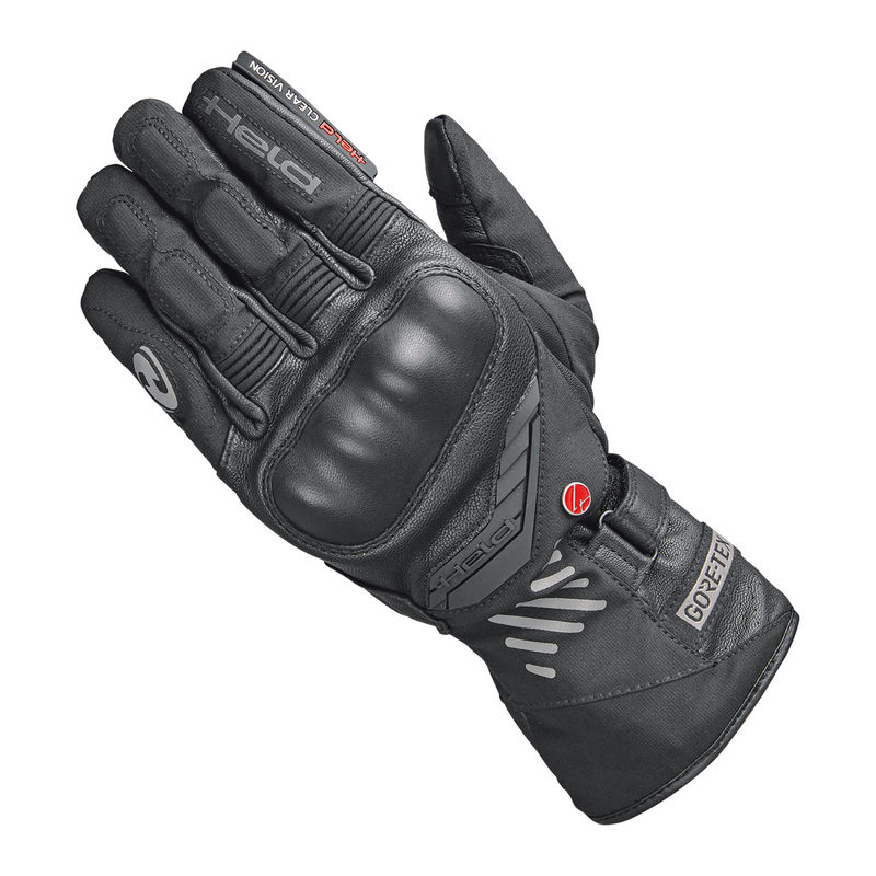 RĘKAWICE MOTOCYKLOWE HELD MADOC MAX [GORE-TEX] BLACK